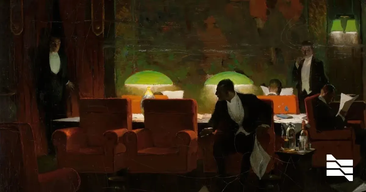 Evocative scene in a dimly lit room with individuals reading, reflecting on the focused diligence needed for freelance success.