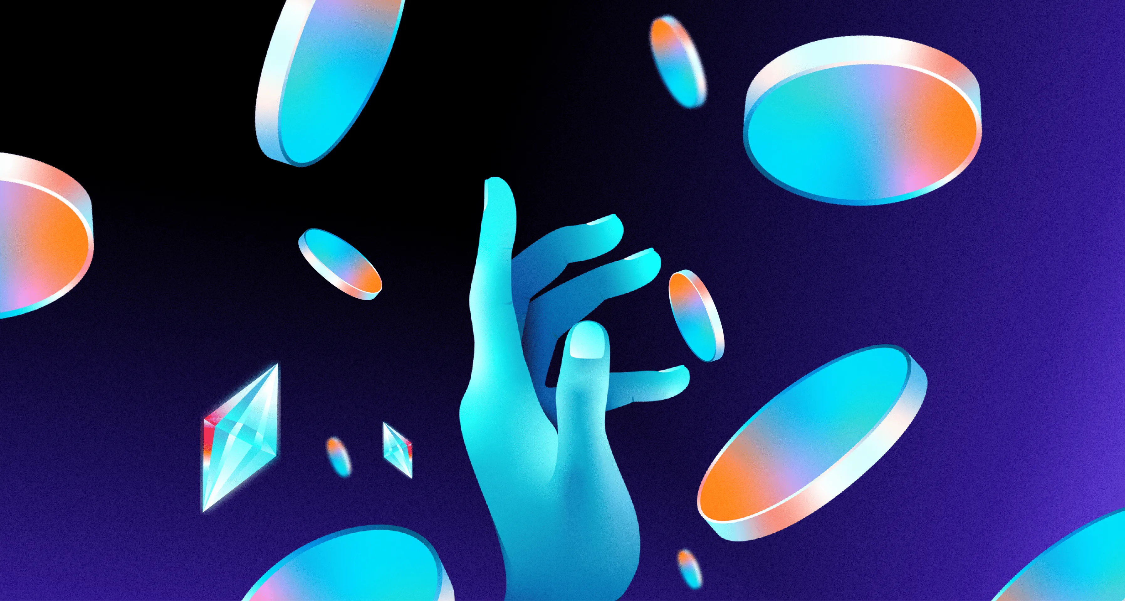 Illustration about crypto payments for freelancers