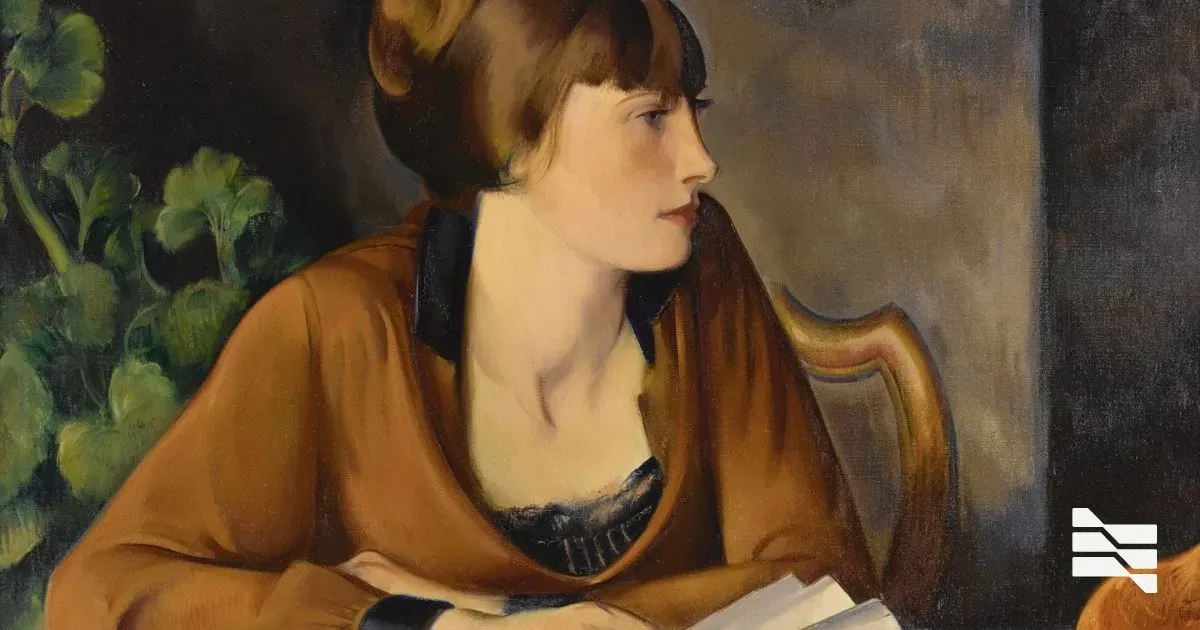 An elegant woman in thoughtful repose, evoking the importance for freelancers to seek client feedback to refine their craft.