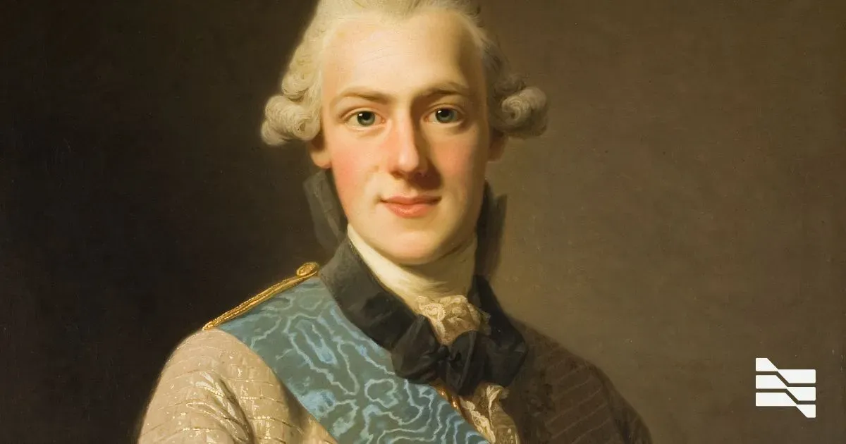 A regal portrait of a man in historical military attire, symbolizing strategic growth and professional development for freelancers.