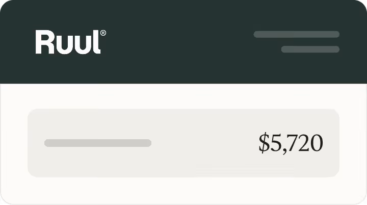 Compliant VAT invoice for business payments in Ruul