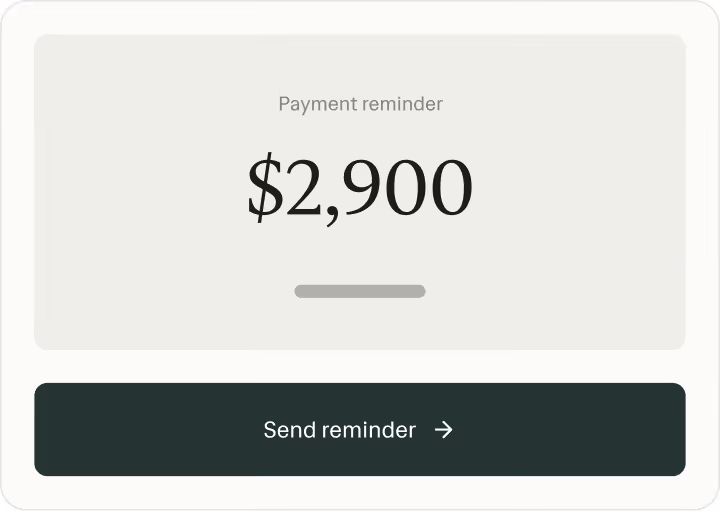 Paramètres de rappel de paiement automatique pour les factures clients