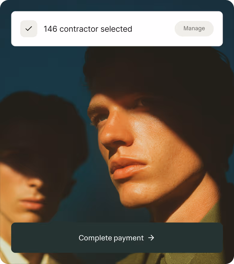 Proces zaproszenia freelancera i podgląd wdrażania sterowanego przez API w Ruul