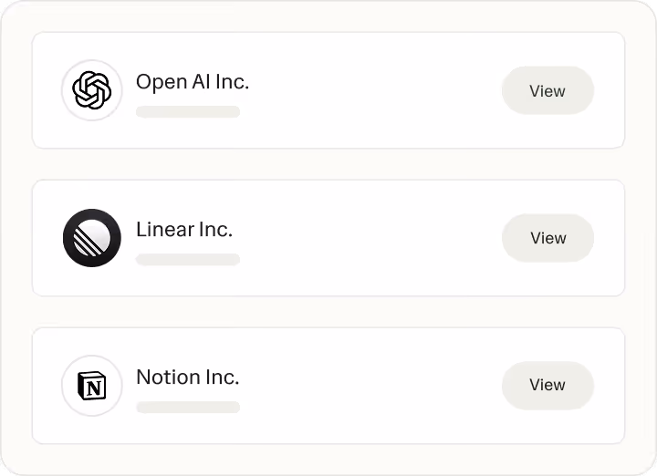 Liste de clients Ruul avec coordonnées, facturation et historique d'activité